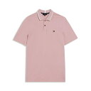 テッドベーカー ポロシャツ メンズ 【送料無料】 テッドベーカー メンズ ポロシャツ トップス Camden Polo Shirt Dusky Pink