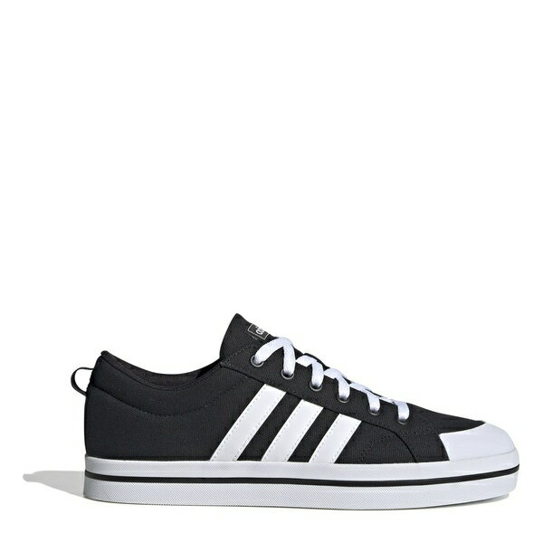 【送料無料】 アディダス メンズ スニーカー シューズ Bravada Mens Trainers Black/White