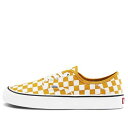 Vans バンズ メンズ スニーカー 【Vans Authentic SF 'Checkerboard - Cadmium Yellow' VN0A3MU6WO...