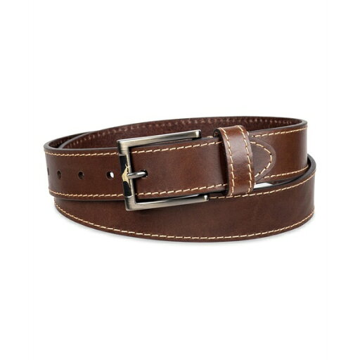 トッミーバハマ メンズ ベルト アクセサリー Men's Casual Contrast Stitch Cincato Strap Belt Brown トッミーバハマ メンズ ベルト アクセサリー Men's Casual Contrast Stitch Cincato Strap Belt Brown