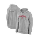 ファナティクス レディース パーカー・スウェットシャツ アウター Women's Heather Gray Alabama Crimson Tide Everg...
