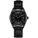 ハミルトン メンズ 腕時計 アクセサリー Men's Swiss Khaki Field Black Rubber Strap Watch 40mm H68401735 Black その1