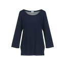 【送料無料】 ロッソピューロ レディース Tシャツ トップス T-shirts Blue(4)