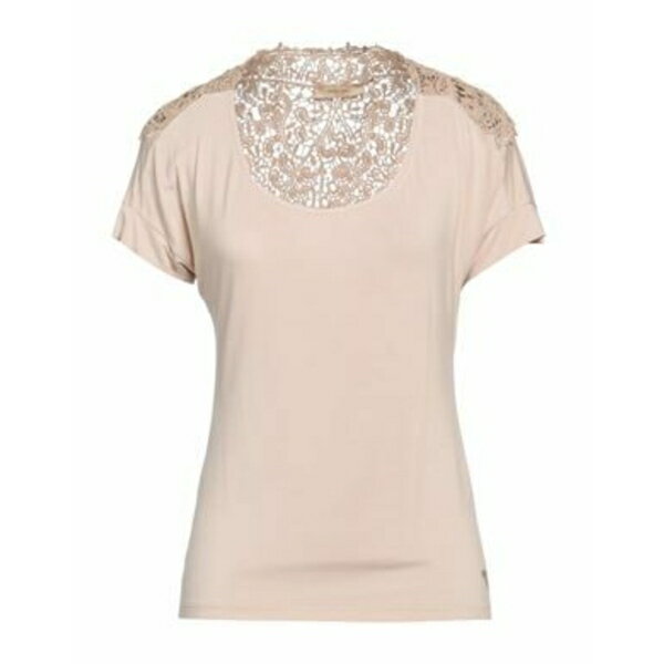 【送料無料】 マラーニ ジーンズ レディース Tシャツ トップス T-shirts Pink
