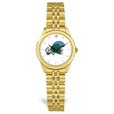 ジャーディン レディース 腕時計 アクセサリー Tulane Green Wave Women's Logo Medallion Rolled Link Bracelet Wristwatch -