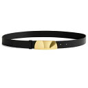 メイドウェル レディース ベルト アクセサリー Bar Hardware Belt True Black