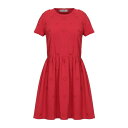 VALENTINO ヴァレンティノ ワンピース トップス レディース Short dresses Red