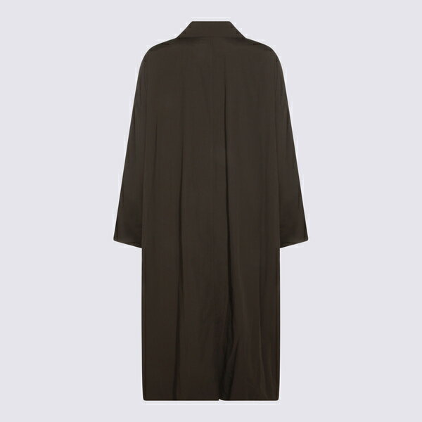 ザロウ レディース ジャケット&ブルゾン アウター Taupe Nylon Trench Coat Beige