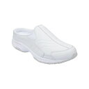 イージースピリット レディース サンダル シューズ Women 039 s Tourguide Casual Flat Slip-on Mules White