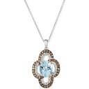 @ fB[X lbNXE`[J[Ey_ggbv ANZT[ Sea Blue Aquamarine&reg; (1-3/8 ct. t.w.), Nude Diamonds (1/4 ct. t.w.) & Chocolate Diamonds&reg; (1/3 ct. t.w.) 20