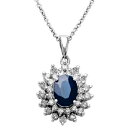 ■ブランド EFFY Collection (エフィー コレクション)■商品名 Royalty Inspired by EFFY&reg; Sapphire (1-9/10 ct. t.w.) and Diamond (1 ct. t.w.) Two Row Oval Pendant in 14k White Gold■こちらの商品は米国・ヨーロッパからお取り寄せ商品となりますので、 お届けまで10日〜2週間前後お時間頂いております。 ■各ブランド・商品・デザインによって大きな差異がある場合がございます。 ■あくまで平均的なサイズ表ですので、「参考」としてご利用ください。 ■店内全品【送料無料】です！（※沖縄・離島は別途送料3,300円がかかります）