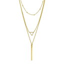 ■ブランド ADORNIA (アドニア)■商品名 15-17" Adjustable 14K Gold Plated Layered Pendant Necklace Set■こちらの商品は米国・ヨーロッパからお取り寄せ商品となりますので、 お届けまで10日〜2週間前後お時間頂いております。 ■各ブランド・商品・デザインによって大きな差異がある場合がございます。 ■あくまで平均的なサイズ表ですので、「参考」としてご利用ください。 ■店内全品【送料無料】です！（※沖縄・離島は別途送料3,300円がかかります）