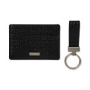 JoNC Y z ANZT[ Men's Micro CK Cardcase With Key Wallet Black