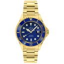 WFr Y rv ANZT[ Men's Liguria Swiss Automatic Ion Plating Gold-Tone Stainless Steel Bracelet Watch 42mm Gold-Tone