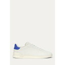 ラルフローレン メンズ サンダル シューズ HERITAGE COURT II SUEDE SNEAKER UNISEX - Trainers - bianco/royal