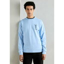 スコッチアンドソーダ メンズ パーカー・スウェットシャツ アウター LEFT CHEST ARTWORK - Sweatshirt - spring blue(4)