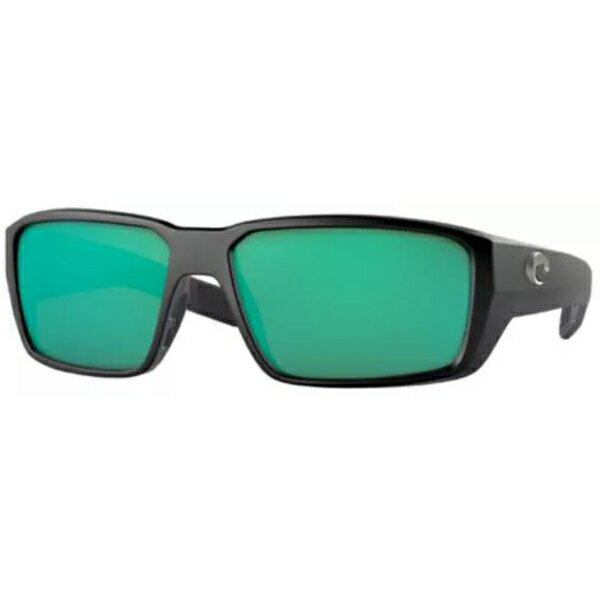 コスタデルマール メンズ サングラス・アイウェア アクセサリー Costa Del Mar Fantail PRO 580G Polarized Sunglasses Matte Black/Green Mirror
