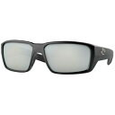 コスタデルマール メンズ サングラス・アイウェア アクセサリー Costa Del Mar Fantail PRO 580G Polarized Sunglasses Matte Black/Gray Silver Mirror