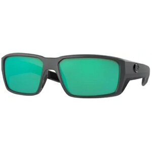 コスタデルマール メンズ サングラス・アイウェア アクセサリー Costa Del Mar Fantail PRO 580G Polarized Sunglasses Matte Gray/Green Mirror