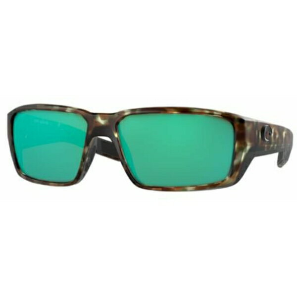 コスタデルマール メンズ サングラス・アイウェア アクセサリー Costa Del Mar Fantail PRO 580G Polarized Sunglasses Matte Wetlands/Green Mirror
