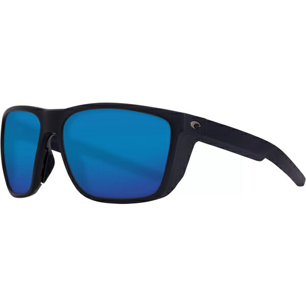 コスタデルマール レディース サングラス＆アイウェア アクセサリー Costa Del Mar Ferg 580P Sunglasses Black/Blue Mirror