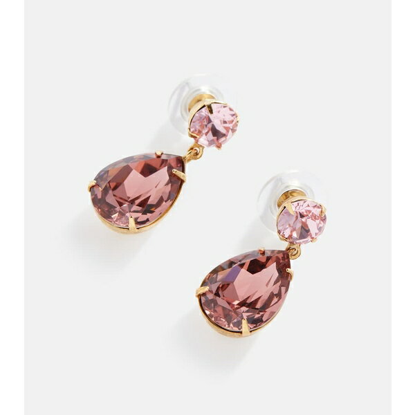 ・ヨーロッ ジェニファーベア レディース ピアス＆イヤリング アクセサリー Jill crystal earrings pink：asty ブランド・