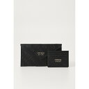 ゲス レディース 財布 アクセサリー WILDER CARD CASE ENVLOPE SET - Wallet - black
