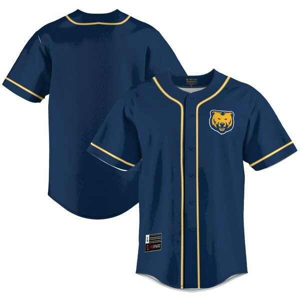 ゲームデイグレーツ メンズ ユニフォーム トップス Northern Colorado Bears GameDay Greats Lightweight Baseball Jersey Blue