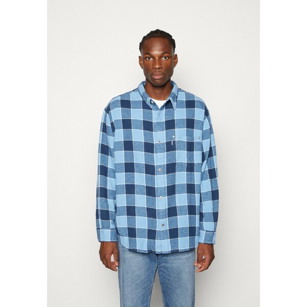 [oCX Y T_ V[Y SILVERTAB OVERSIZE - Shirt - dark blue