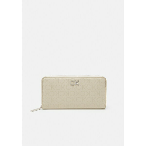 カルバンクライン カルバンクライン レディース 財布 アクセサリー DAILY WALLET - Wallet - stoney beige epi mono