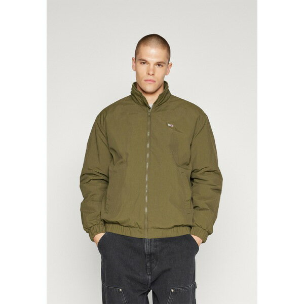 トミーヒルフィガー メンズ サンダル シューズ ESSENTIAL PADDED JACKET - Winter jacket - drab olive green