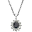 エフィー コレクション レディース ネックレス・チョーカー・ペンダントトップ アクセサリー EFFY Sapphire (2-7/8 ct. t.w.) & D...