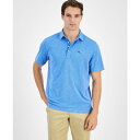 トッミーバハマ メンズ ポロシャツ トップス Men's Golden Sands Short-Sleeve Polo Shirt Campanula
