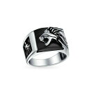ブリング メンズ リング アクセサリー Men's Large Roaring Lion Head Ring For Men Solid Oxidized .925 Sterling Silver Handmade In Turkey Black