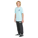 ボルコム メンズ カジュアルパンツ ボトムス Men's Cement Fleece Pant Washed Black Heather(4)