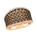 ルヴァン レディース リング アクセサリー Chocolate Diamond & Nude Diamond Concave Ring (3 ct. t.w.)...