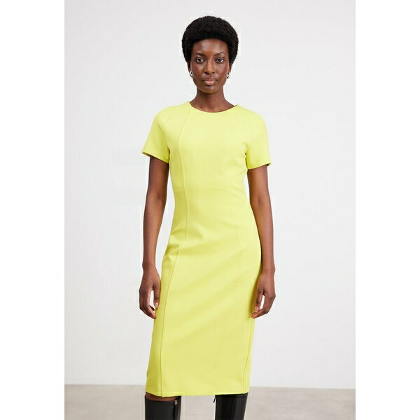 ܥ ǥ ԡ ȥåץ DUKEVA - Shift dress - medium yellow