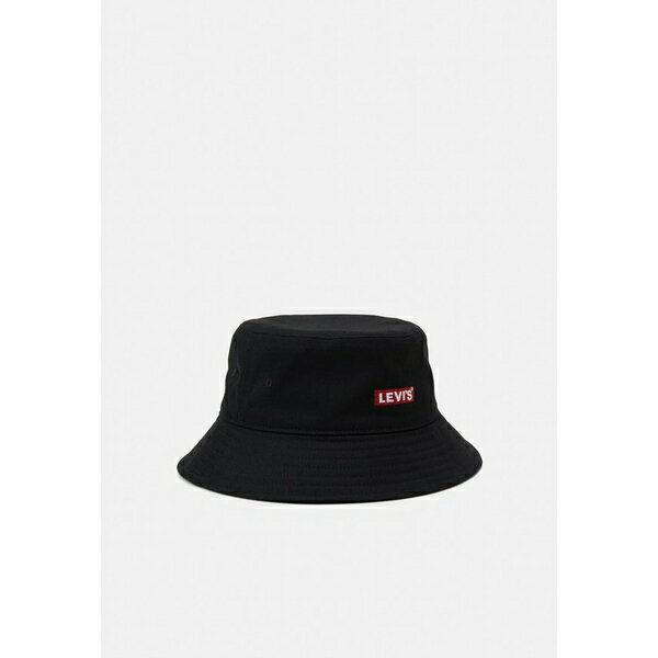 リーバイス メンズ サンダル シューズ BUCKET HAT BABY TAB LOGO UNISEX - Hat - regular black