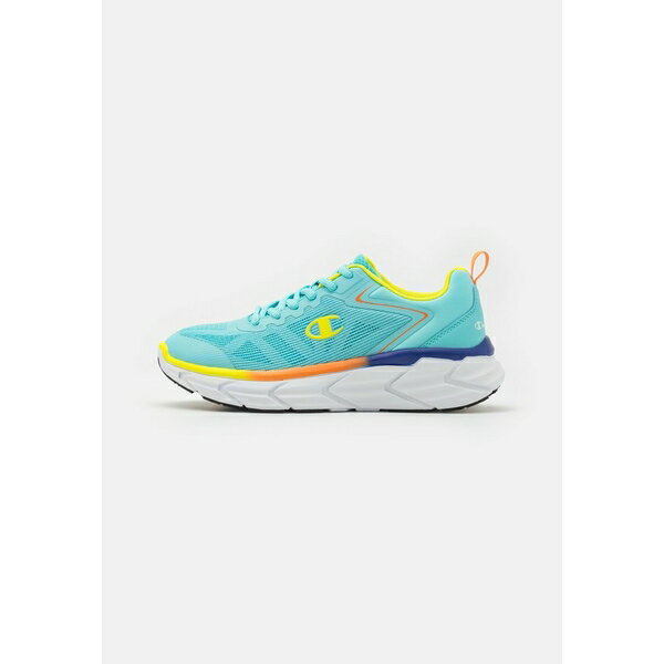 チャンピオン レディース テニス スポーツ FX III - Training shoe - light blue/lime/orange