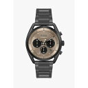 {X Y rv ANZT[ Chronograph watch - schwarz schwarz schwarz braun