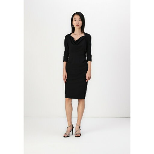 アンナ フィールド レディース ワンピース トップス Jersey dress - black アンナ フィールド レディース ワンピース トップス Jersey dress - black