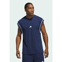 アディダス メンズ バスケットボール スポーツ ALL WORLD SLEEVELESS - Top - team navy blue