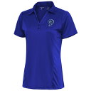 アンティグア レディース ポロシャツ トップス Los Angeles Rams Antigua Women's Throwback Logo Tribute Polo Royal