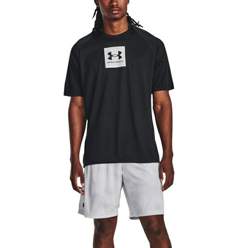 アンダーアーマー メンズ Tシャツ トップス Men's UA Tech¢ Logo Graphic Performance T-Shirt Black / Halo Gry アンダーアーマー メンズ Tシャツ トップス Men's UA Tech¢ Logo Graphic Performance T-Shirt Black / Halo Gry