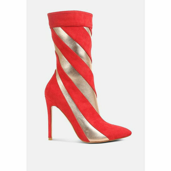 ロンンドンラグ レディース ブーツ シューズ whistles straps stilettos boots Red