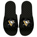 アイスライド メンズ サンダル シューズ Pittsburgh Penguins ISlide OT Slide Sandals Black