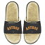 アイスライド メンズ サンダル シューズ Houston Astros ISlide Men's Faux Fur Slide Sandals Black/Tan