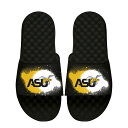 楽天astyアイスライド メンズ サンダル シューズ Alabama State Hornets ISlide Spray Paint Slide Sandals Black