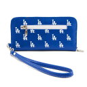 G[OEBO fB[X z ANZT[ Los Angeles Dodgers Women's Zip Around Wristlet Wallet