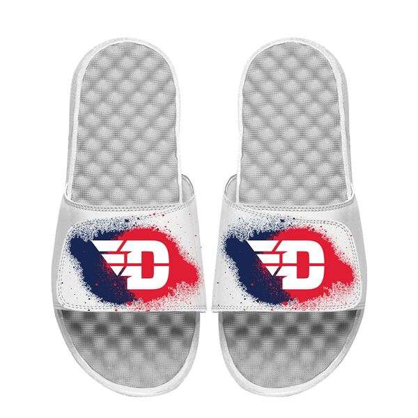 饤   塼 Dayton Flyers ISlide Spray Paint Slide Sandals White